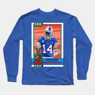 Diggs 90's Football Card Long Sleeve T-Shirt